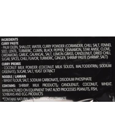 Prima Taste Curry La Mian Singapore 178g/6.2oz - Pack of 12 | Authentic Singaporean Instant Noodles - Buy Online on SooperMarket.com