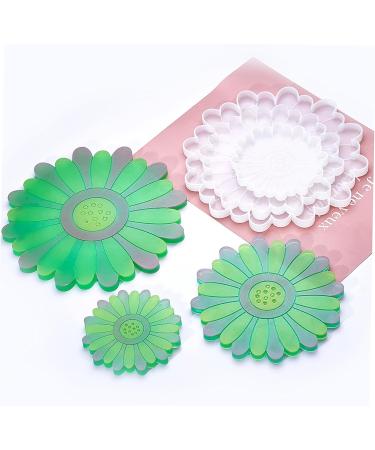 PLAFOPE Resin Molds 5pcs Coaster Silicone Mold Epoxy Silicone Molds Coaster Mold Craft Mold Diy Supplies Crystal Crafts - Buy Online on SooperMarket.com