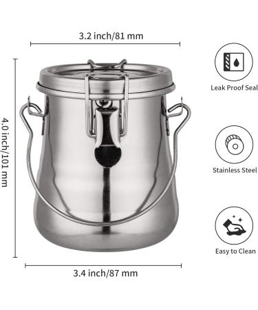 MyLifeUNIT Stainless Steel Paint Brush Washer - Airtight Cleaner for Painting (Medium) - Buy Online on SooperMarket.com
