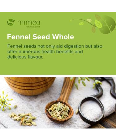 Mimea Fennel Seed Whole | 1kg | Quality Ingredients | Great for Cooking | Herbal Remedy | Natural | Great for Pickling - Buy Online on SooperMarket.com