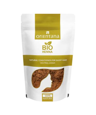 Orientana - organic henna powder for short hair | 100% natural |Vegan neutral colorless hair conditioner for women |Indian hair cure without hair color silicone sulfate & parabens |Strengthens the hair - 50g 50 g (1 Pack)
