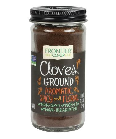 Frontier Natural Products Cloves, Ground, 1.92 Ounce