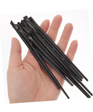 FOYTOKI 12pcs Eyeliner Brush Eye Shadow Brush Eye Liner Brush Winged Makeup Brush Makeup Brushes Eyeshadow 14.5x0.7x0.5cm Black - Buy Online on SooperMarket.com