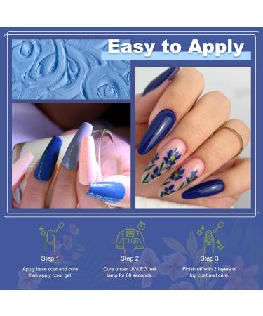 Lavender Violets 15ml Gel Nail Polish | UV/LED Soak Off | Salon Quality Manicure & Pedicure | A0356 - Buy Online on SooperMarket.com