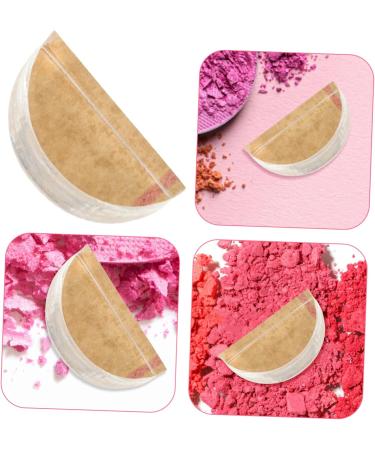 Hemoton Eye Shadow Plate Highlighter Press Stamp Blush Press Stamp Makeup Repair Tool Tamper Acrylic 2.60X1.30X0.90CM Transparent - Buy Online on SooperMarket.com