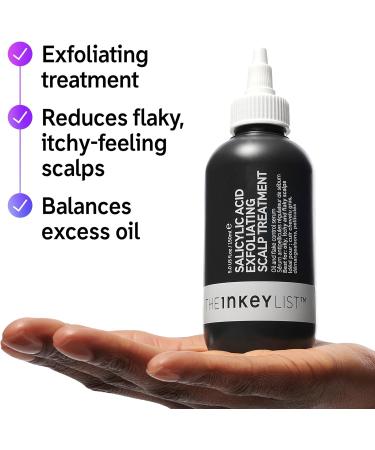 The INKEY List 2% Salicylic Acid Scalp Treatment - 150ml - Controls Oiliness, Reduces Flakes & Itchiness - Buy Online on SooperMarket.com