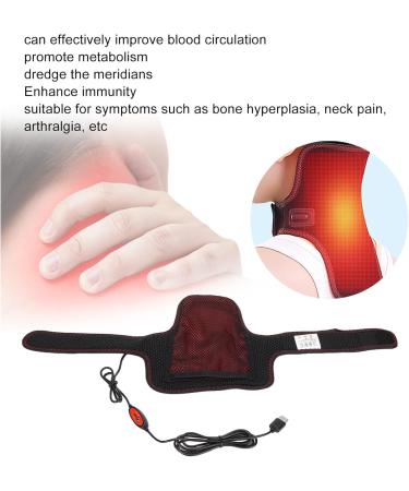 Neck Heating Pillows | Infrared Heated Neck Wrap with 3-Mode Massage for Pain Relief - Buy Online on SooperMarket.com