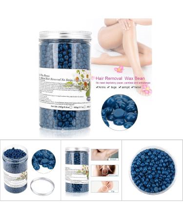 500g European Hard Wax Beans for Hair Removal - Chamomile Depilation Wax Pearls for Bikini Eyebrows Face & Armpits - Ideal for Men & Women - Buy Online on SooperMarket.com