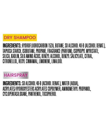 Suave Essentials Hair Care Bundle Refresh & Revive Dry Shampoo Scented + Max Hold Hairspray Non-Aerosol Unscented (2 Piece Set) Pink - Buy Online on SooperMarket.com