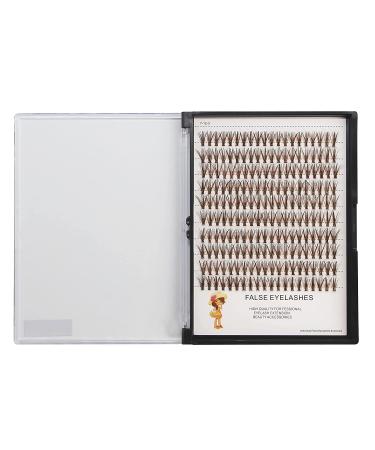Buy Large Tray 10-20mm Brown Color Lash Extensions | 20 Roots D Curl Individual False Eyelashes - 0.07mm Thickness | Volume Makeup Tools - Buy Online on SooperMarket.com