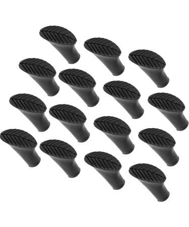 Socobeta Walking Stick Tips Rubber 9mm Pole Tips 18x8x3 Universal 15PCS Pole Tip Protectors Walking Stick Feet Cover Nonslip Pad Alpenstocks Accessory - Buy Online on SooperMarket.com