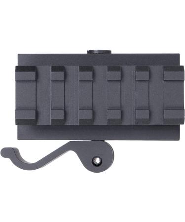 Monstrum Lockdown Series 2.5 Picatinny Riser Mount w/ Quick Release | Adjustable Height - Buy Online on SooperMarket.com