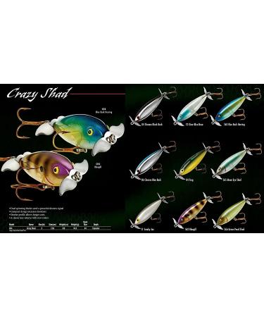 Cotton Cordell Crazy Shad 3 3/8oz Topwater Fishing Lure - Bluegill - Buy Online on SooperMarket.com