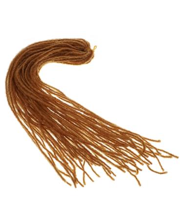 FOYTOKI Dirty Little Braids Double Ended Dreadlock Extensions Women Hairpiece Long Dreadlocks Fashion Hairpiece Dreadlocks Dreadlock Headband Wigs Hair Extensions Hair Wig Men Wig 90X8CM As Shown
