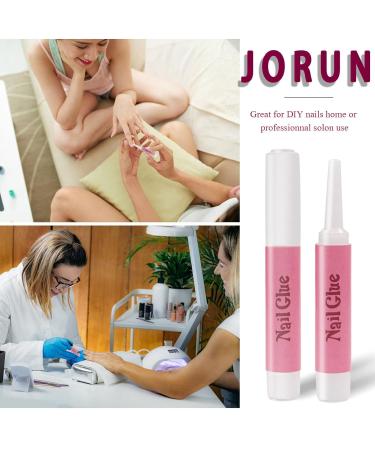 10 PCS Nail Glue Extra Strong for Press On Nails Long Lasting Fake Nail Flue for Acrylic Tips Quick Dry & No UV Light False Nail Glue for Nail Charms Rhinestones 2g*10 - Buy Online on SooperMarket.com