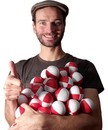 Professional Juggling Balls 3 Set | Beginner-Friendly with Instructions | Millet-Filled for Comfort - Buy Online on SooperMarket.com
