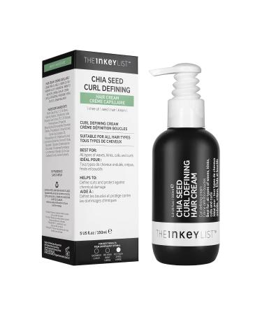 Shop INKEY List Chia Seed Curl Defining Hair Cream 150ml - Best for Curly Hair | International Shipping Available - Buy Online on SooperMarket.com
