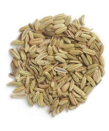 Frontier Co-op Fennel Seed Whole, Kosher, Non-irradiated | 1 lb. Bulk Bag | Foeniculum vulgare Mill.