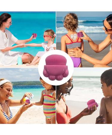 1 Piece Sun Cream Sponge Applicator solar buddy Sunscreen Applicator For Kids Sun Cream Applicator For Back Sun Buddy Makeup Brush Suntan Lotion Make Up Brushes - Buy Online on SooperMarket.com