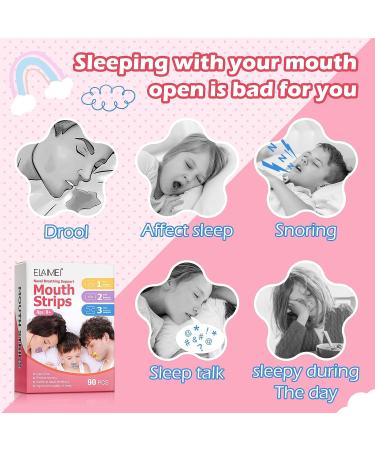 Sleep Mouth Strips 90 Pcs - Gentle Mouth Tape for Mouth and Snoring, Stop Snoring with Better Nose Breathing - Sleep Aids - Buy Online on SooperMarket.com
