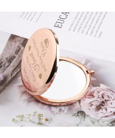 Daughter in Law Makeup Mirror Gift - Wedding Day Keepsake from Mother in Law - Buy Online on SooperMarket.com