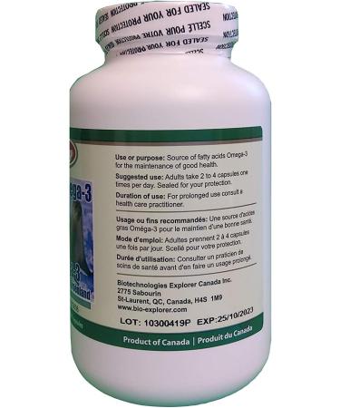 Zaley Harp Seal Oil Omega-3 500mg x 300 capsules - Buy Online on SooperMarket.com