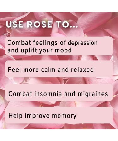 MOXE Rose Essential Oil Nasal Inhaler - Therapeutic Aromatherapy for Calmness and Mood Elevation - Made in USA (1 Pack) - Buy Online on SooperMarket.com