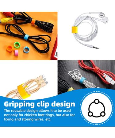 Cywvynyt 48 Multi-Colored Chicken Legrings - Numbered Clip-On Poultry Leg Straps for Gamefowl Ducks Geese & Guinea (18mm) - Buy Online on SooperMarket.com