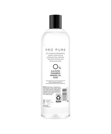 TRESemm Pro Pure Daily Moisture Shampoo 16 oz - Pack of 4 | Paraben & Dye Free | Micellar Moisture Formula - Buy Online on SooperMarket.com