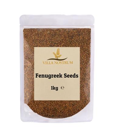 Fenugreek Seeds 1kg by Villa Nostrum - Aromatic Spice for Cooking