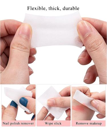 1000PCS Nail Cotton Pads with Push Down Pump Dispenser Bottle for Nail Polish Removal - Lint Free Wipes for Acrylic Nails, Gel Residue Removal - Buy Online on SooperMarket.com