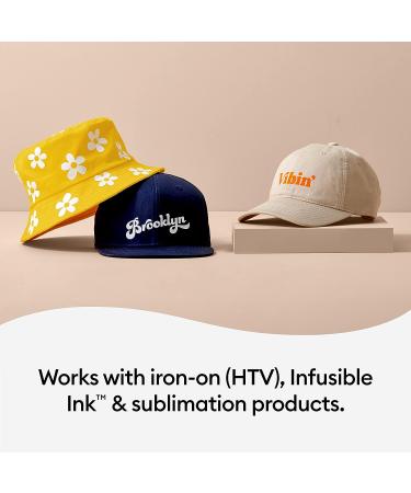 Cricut Hat Press: Smart Heat Press Machine with Bluetooth, Ceramic-Coated Plate, Easy Temperature Control & Auto-Off Feature - Buy Online on SooperMarket.com