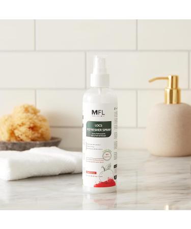 Made For Locs Vegan Rose Water Refresher Spray | Locs Moisturizer | Locs Deodorizer | Amazing Scents (Fresh Apple 8 oz) Fresh Apple 8 Fl Oz (Pack of 1) - Buy Online on SooperMarket.com