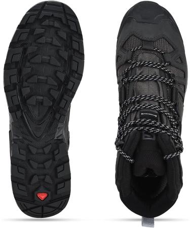 Salomon Quest 4 GTX High Rise Hiking Boots 9 - Magnet/Black/Quarry - Buy Online on SooperMarket.com