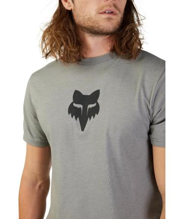 Buy Fox Racing Men's Fox Head SS Prem Tee Windbreaker L Grey | International Shipping Available - Buy Online on SooperMarket.com