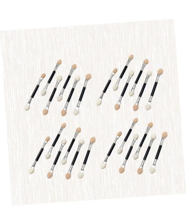 Mikinona 30pcs Women Eyeshadow Brush Double Head Eyeshadow Sponge Cosmetic Brush Kit Face Blush - Buy Online on SooperMarket.com