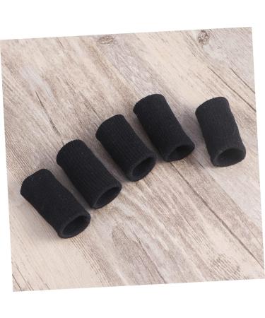 GLEAVI 10 Pcs Thumb Splint & Finger Sleeves Set - Arthritis Protector & Joint Cover - Non-Slip Elastic Bandages - Black Medium - Buy Online on SooperMarket.com