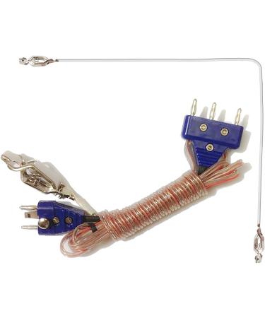Set of 2 Body Cords for Fencing Sport - 2-pin Body Cords for Sabre and Foil Fencing - Includes Head-Wire - Buy Online on SooperMarket.com