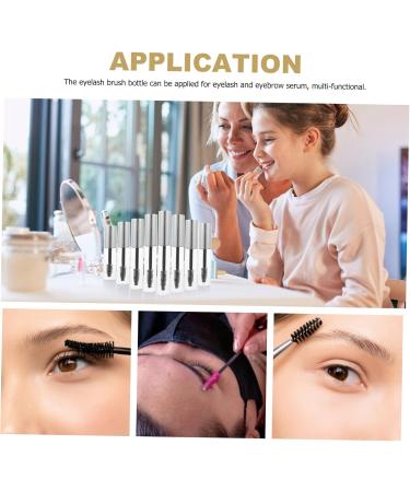 MAGICLULU 8pcs Mascara Empty Tube Refillable Mascara Tube Clear Mascara Bottles Portable Supplies Miss - Buy Online on SooperMarket.com