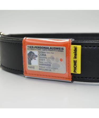 josi.li dog brand bag protective cover dog starks address bag collar bag swimming -compatible all brands color selection lock selection (30x40mm brand 40mm width hook closure)