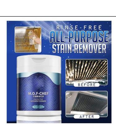 Mof Chef Cleaner Powder-Heavy Oil Stain Powder Cleaner All Purpose Stain Remo 500g - Buy Online on SooperMarket.com
