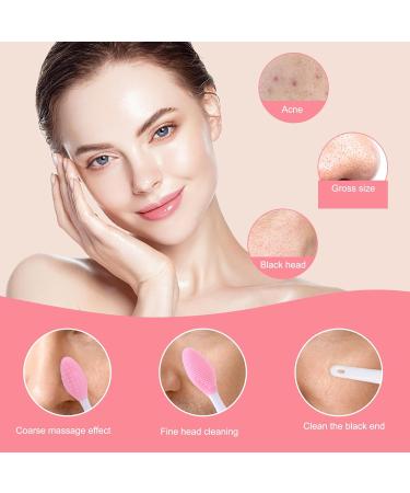 Buy WLLHYF 6-Piece Face Lip Mask Applicator Set | Silicone Brush for Exfoliating Cleansing & Removing Blackheads | Perfect Skin Care Tool for Women & Girls - International Shipping - Buy Online on SooperMarket.com