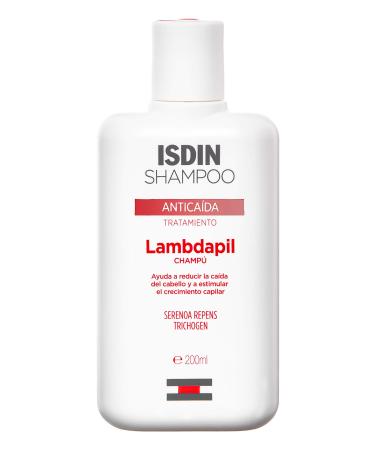 ISDIN LAMBDAPIL shampoo against hair loss (200ml) |Helps to reduce excessive hair loss and stimulate follicular growth 200 ml (1 Pack)