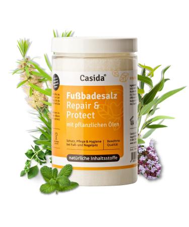 Casida foot bath salt repair & protect - protection care & hygiene in foot fungus & nail fungus cornea foot odor - from the pharmacy - 375 g