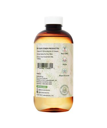 De La Cruz 100% Pure Vegetable Glycerin - 8 fl oz | USP Grade for Hair, Skin & DIY Projects - Buy Online on SooperMarket.com