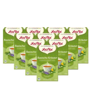 10 x YOGI TEA ORGANIC Alkaline Herbs ( pack of 10)