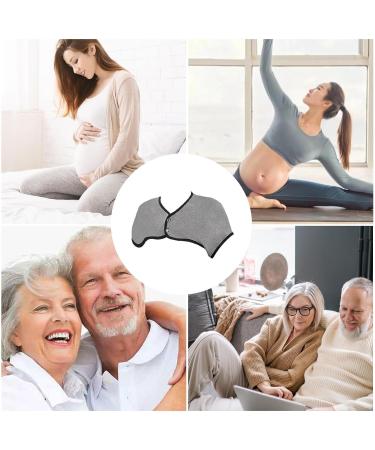 Shenrongtong 360 Heated Neck & Shoulder Pillow - XL Washable Velvet Relaxation Wrap - All-Year Comfort in Light Gray - Buy Online on SooperMarket.com