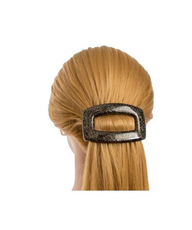 1pc Rectangular Patent Clasp 92x58 in Military Grey - Made in Germany | WeLoveBeads - International Shipping Available - Buy Online on SooperMarket.com