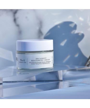 Averr Aglow Decadent Restoring Cream - Anti-Aging Face & Neck Moisturizer to Reduce Wrinkles and Dark Marks - Natural Dry Skin Defense for Inflammation and Puffiness - Buy Online on SooperMarket.com