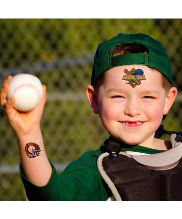 144 Pcs Baseball Sport Themed Waterproof Stickers - Birthday Party Decoration Supplies - Buy Online on SooperMarket.com